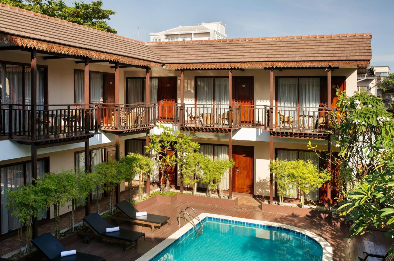 New Champa Boutique Hotel Vientiane Exterior photo